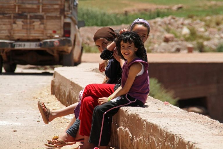 Moroccan people celebrating culture and traditions