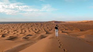 Caminhada a solo pelas dunas do Saara – Viagem ao deserto de 5 dias de Marrakech a Fez